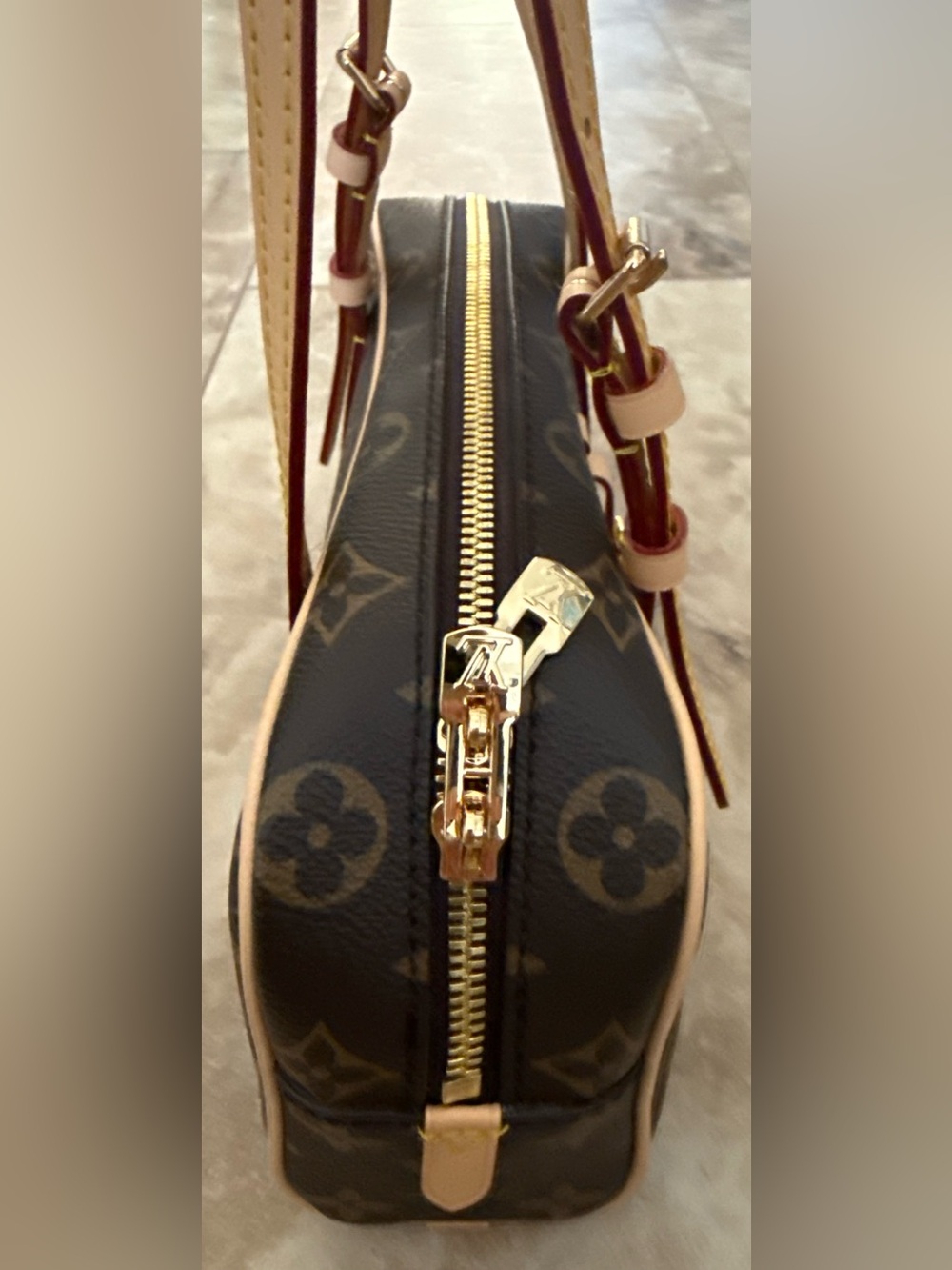 CHEAP Louis Vuitton LAST SEASONS Monogram Shoulder Bag “Hang on” - Picture 7 of 10